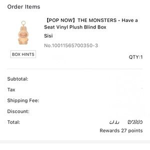 The Monsters Vinyl Plush Blind BoxPop Mart Labubu